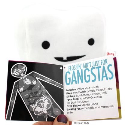 Brushing Buddy Tooth Plush – Dentist & Tooth Fairy Comfort Toy