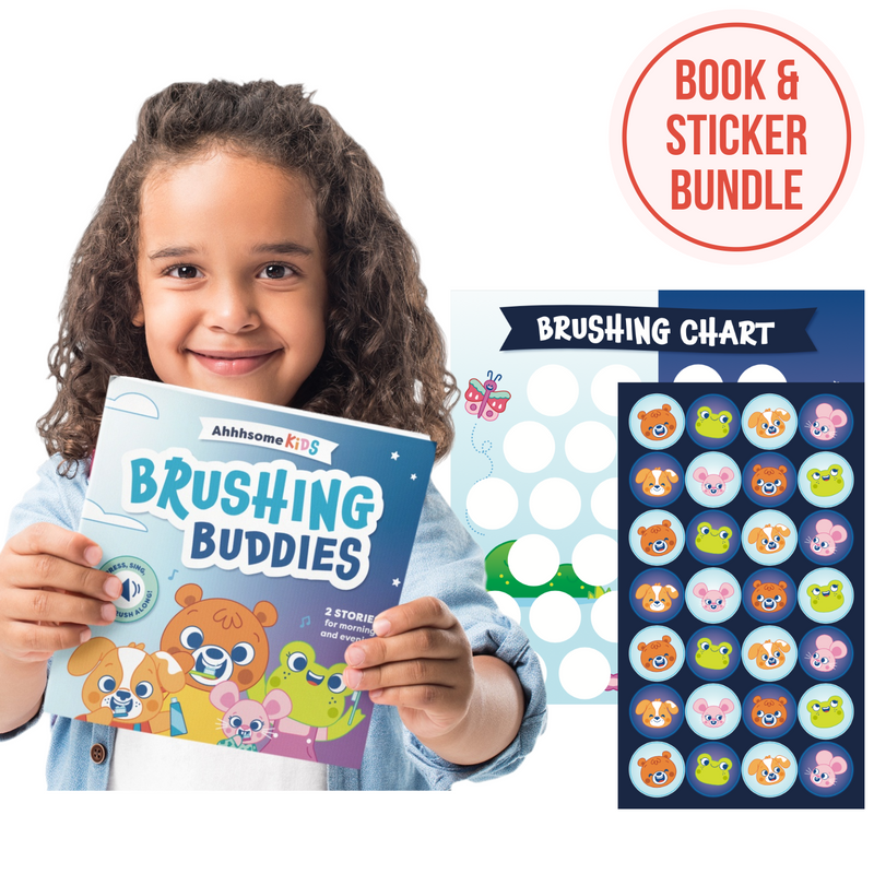 Brushing Buddies Book & Sticker Chart Bundle