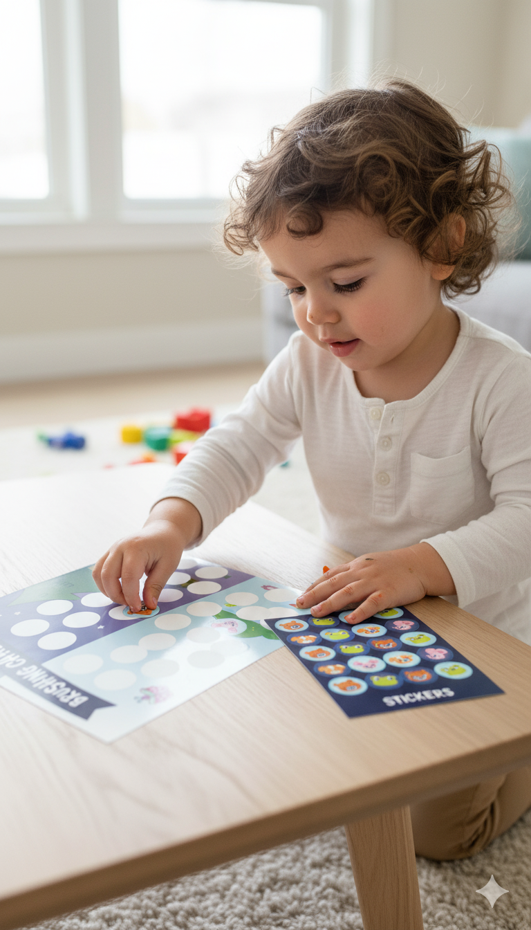 Kids Toothbrushing Chart (8 weeks)