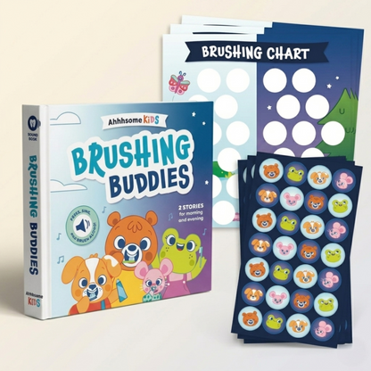 Book + 8 Weeks of Brushing Sticker Charts