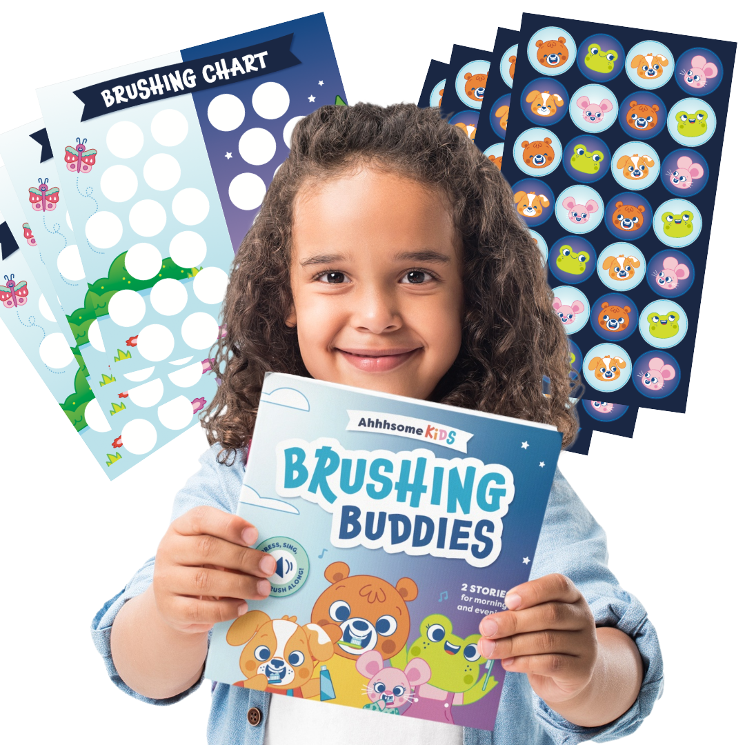 Book + 8 Weeks of Brushing Sticker Charts