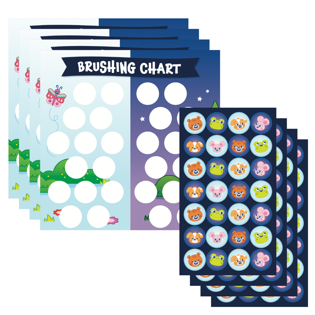 Kids Toothbrushing Chart (8 weeks)
