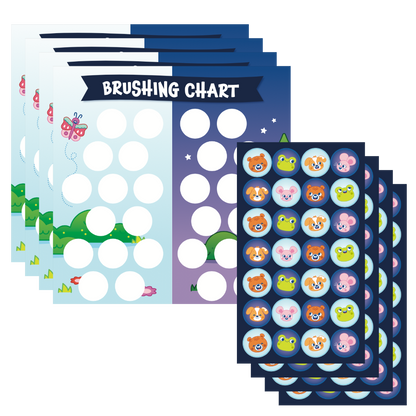 Kids Toothbrushing Chart (8 weeks)