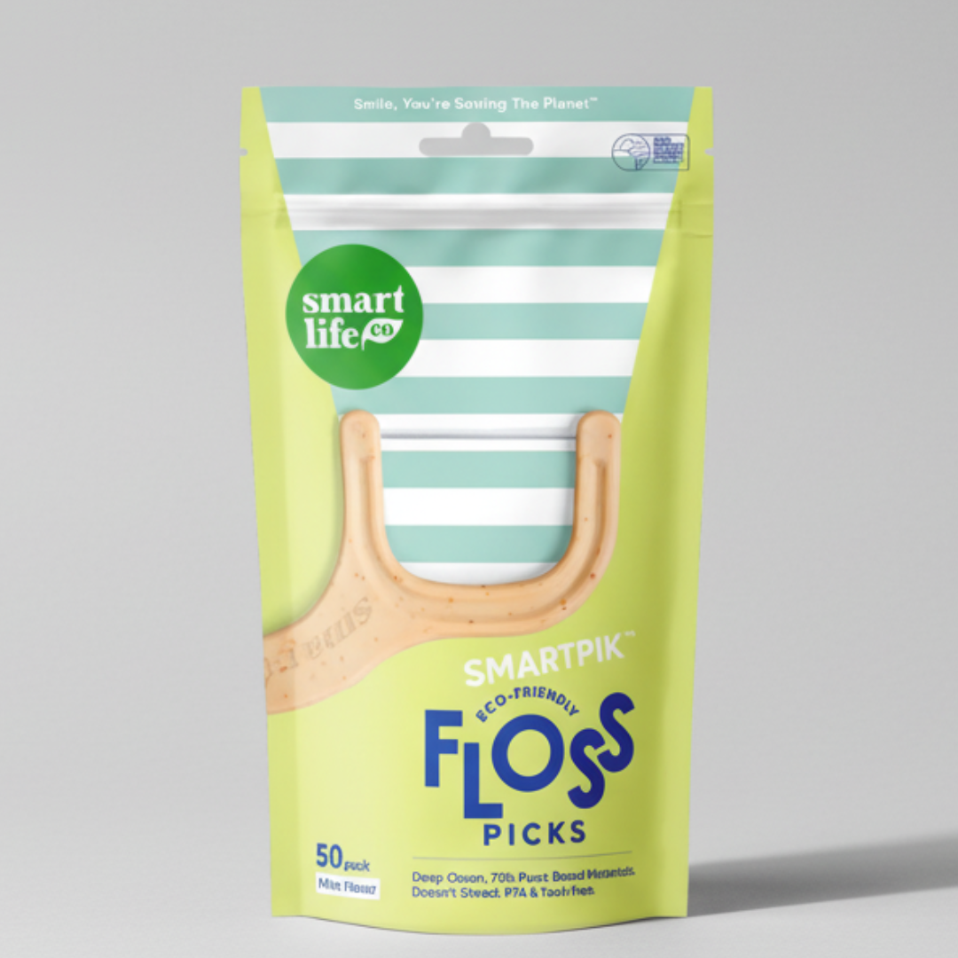 Eco-Friendly Floss Picks | Mint | Pfa Free