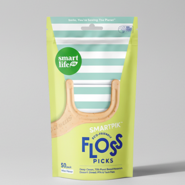 Eco-Friendly Floss Picks | Mint | Pfa Free