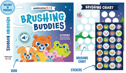 Book + 8 Weeks of Brushing Sticker Charts