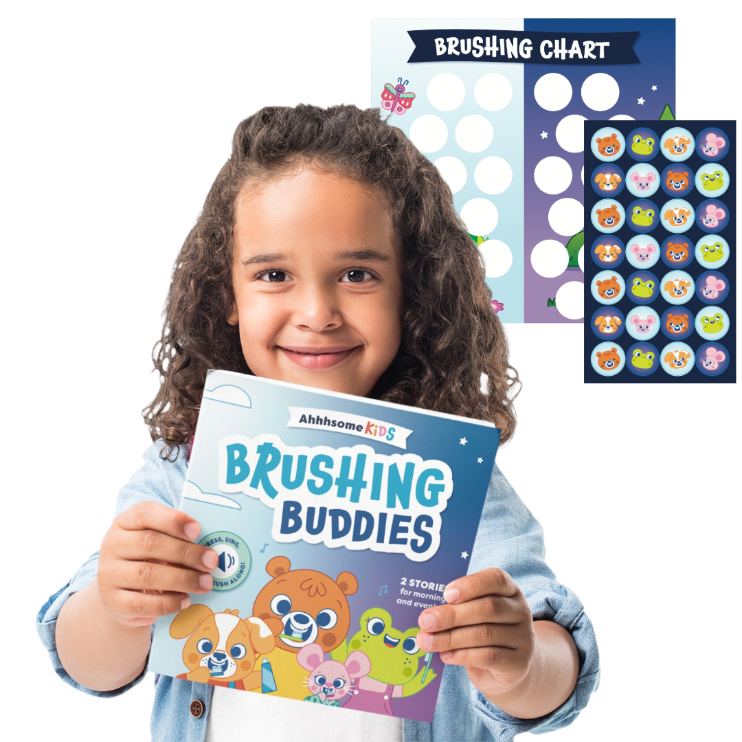 Book + 8 Weeks of Brushing Sticker Charts